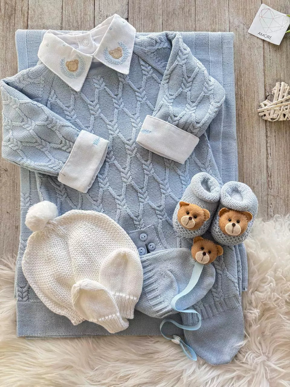 Combo Maternidade misto 2 kits Personalizável Completa FEMININA| Personalize Com o Nome do seu neném