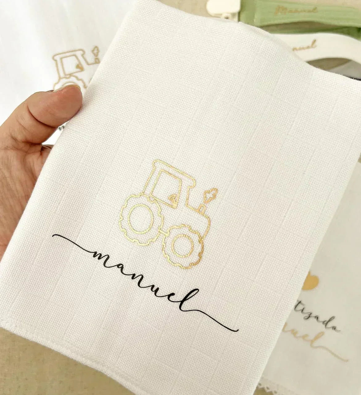 Kit de Fraldinha Completo e Personalizado 20 Peças | Nome do Bebê Personalizado