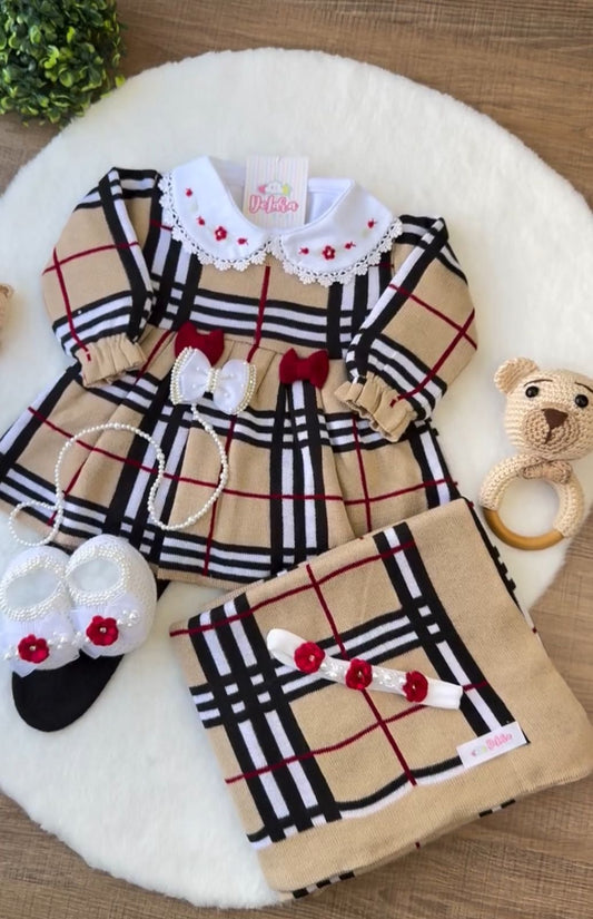 Kit Saída Maternidade Personalizável Completa feminina | Personalize Com o Nome da sua princesa