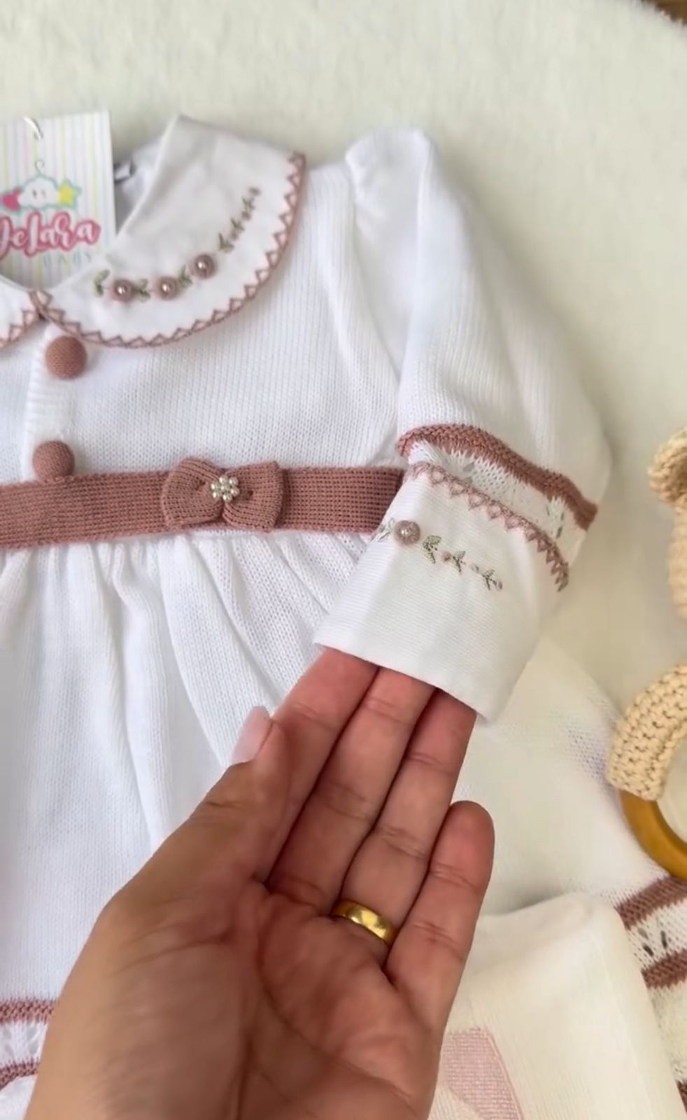 Kit Saída Maternidade Personalizável Completa Fernanda | Personalize Com o Nome da sua princesa