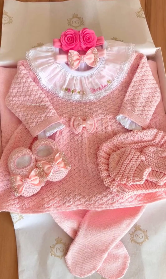 Kit Maternidade Personalizado Completo FEMININA Pipoquinha | Personalize Com o Nome da sua princesa