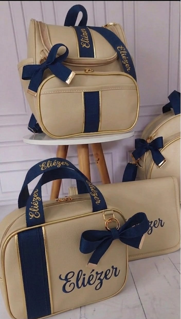 Kit Baby 5 Personalizado -  Eliézer| - Inclui Bolsa Personalizável